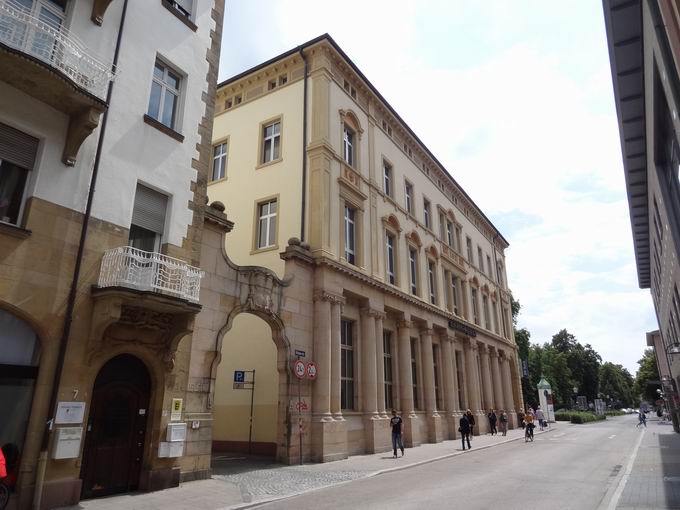Ritterstraße Karlsruhe: Westansicht Haus 48