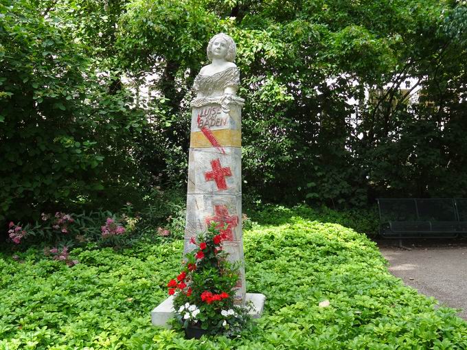 Denkmal Luise von Baden Stadtgarten Karlsruhe