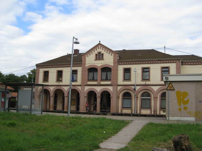 Westansicht Bahnhof Kenzingen