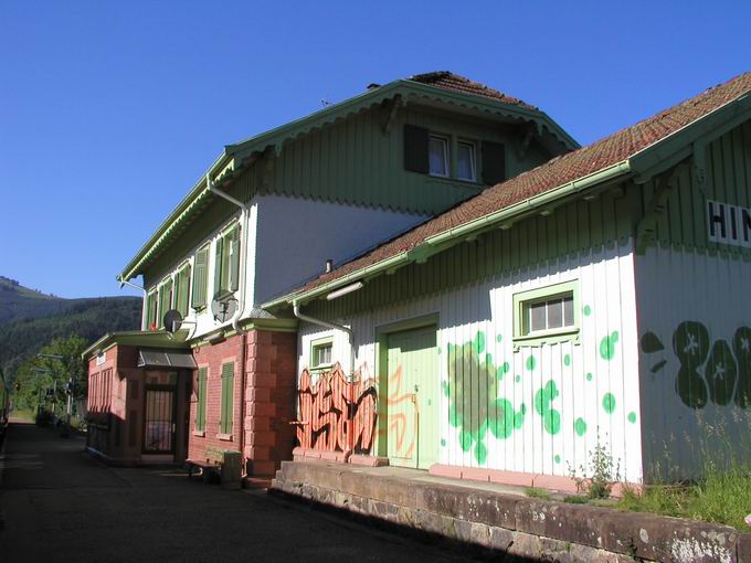 Bahnhof Himmelreich: Ostansicht