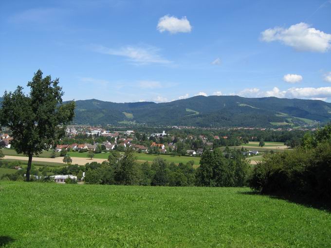 Giersberg: Blick Dreisamtal