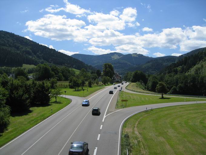 Himmelreich Brcke: Ostblick B31