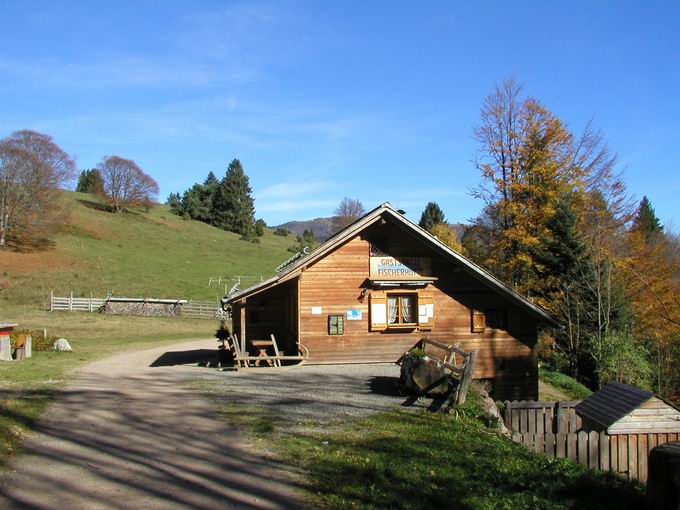 Fischerhtte am Nonnenmattweiher