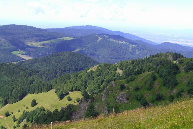 Belchenpfad Blick Hohe Kelch