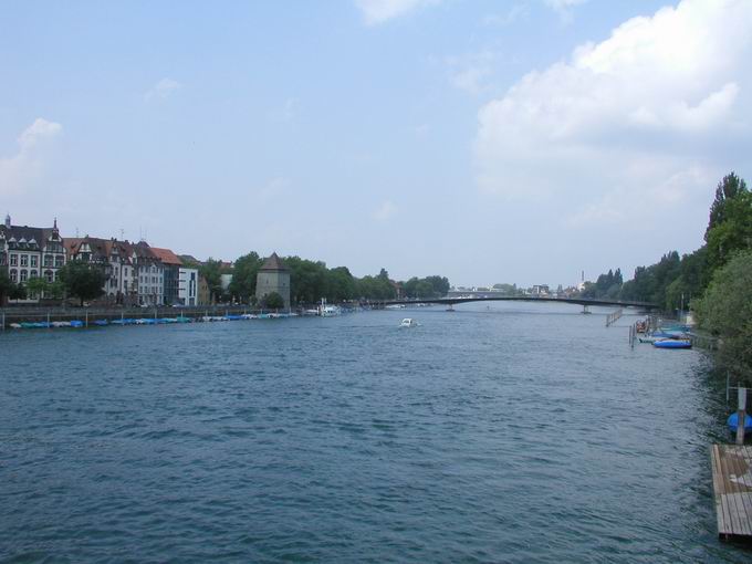 Fahrradbrcke Seerhein Konstanz