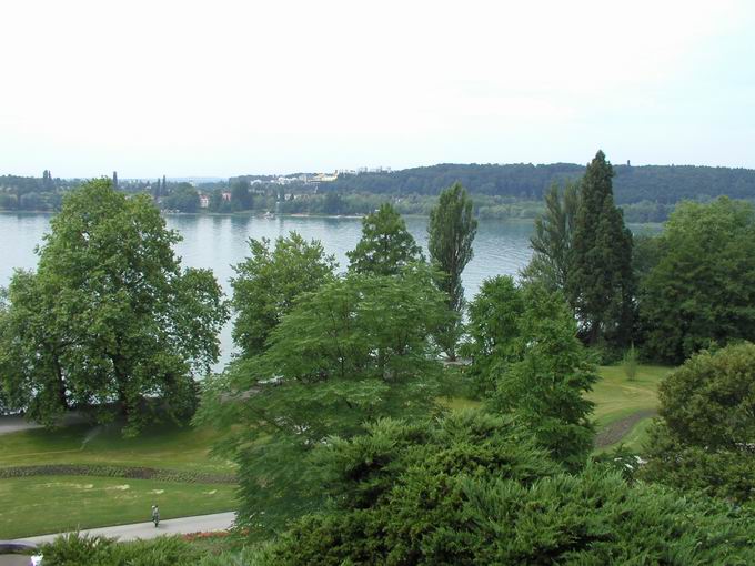 Insel Mainau: Blick Egg