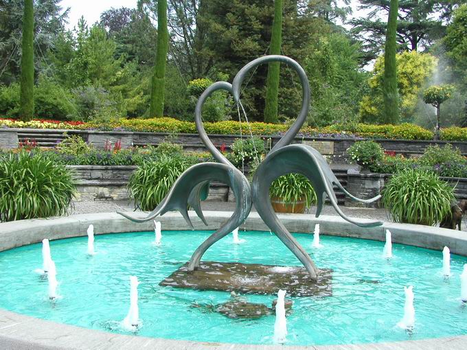 Insel Mainau: Schwanenbrunnen