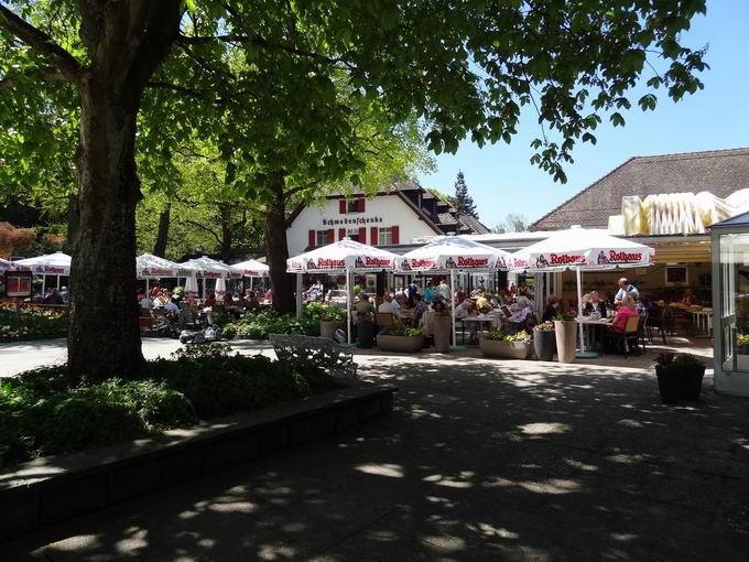 Terrasse Schwedenschenke Mainau