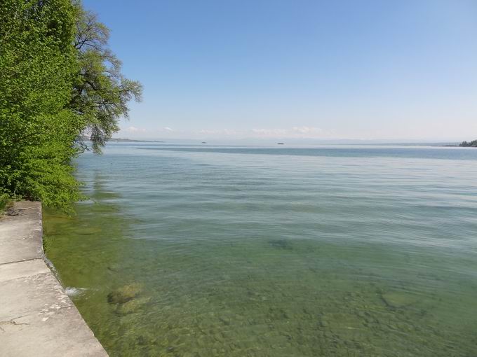 Sdufer Mainau: Blick Bodensee