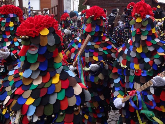 Maske Bltzlebuebe-Zunft Konstanz