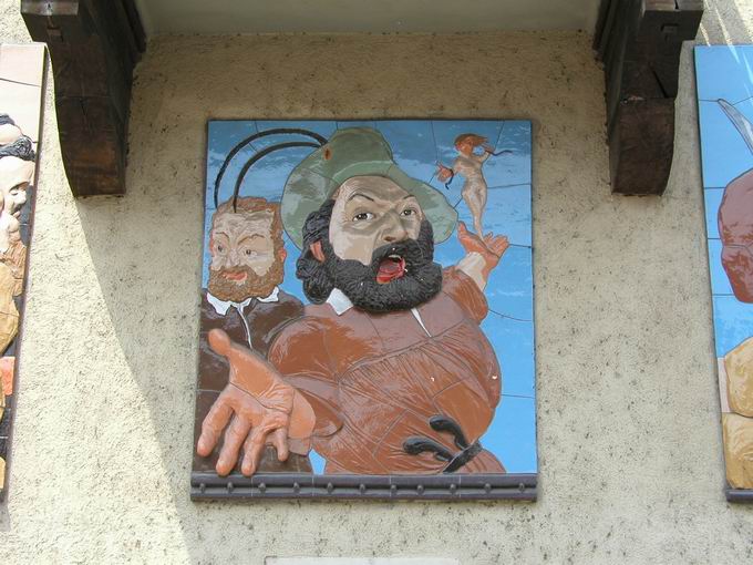 Stadthaus Konstanz Wandbild Friedrich Hecker