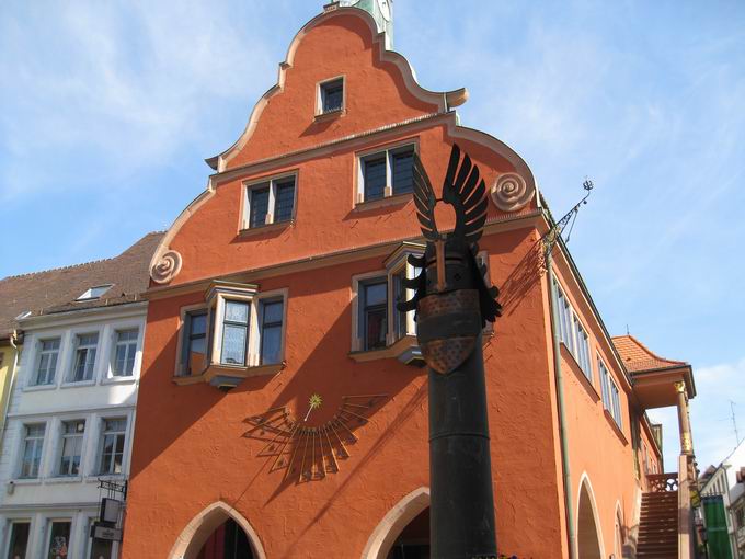 Sonnenuhr Altes Rathaus Lahr