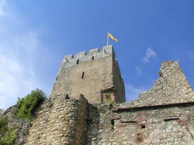 Burg Rtteln: Sdansicht Bergfried