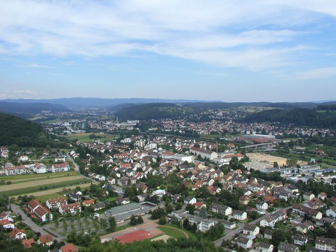 Burg Rtteln: Blick Haagen