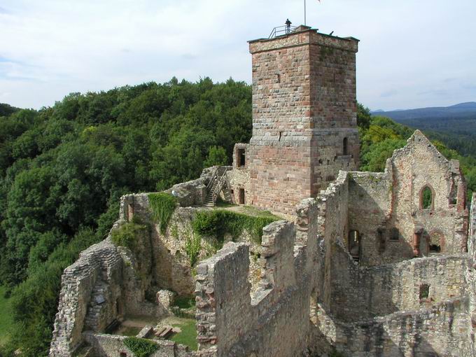 Burg Rtteln: Blick Zugang Bergfried