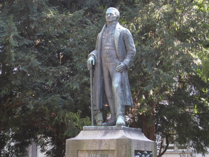 Johann Peter Hebel Denkmal Lrrach