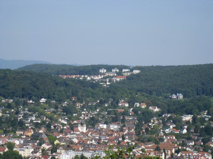 Tllinger Berg: Blick Salzert