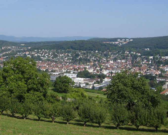 Tllinger Berg: Blick Schdelberg