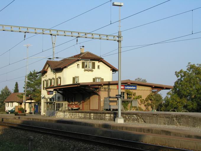 Bahnhof in Lottstetten
