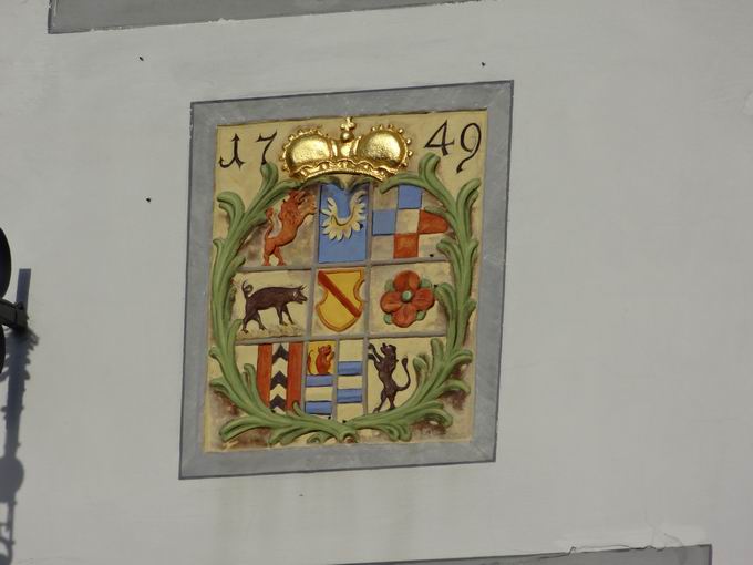 Evangelisches Pfarrhaus Malterdingen: Badisches Wappen