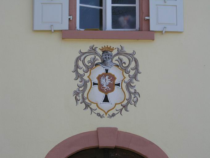 Altes Schloss Hugstetten: Wappen Familie Strtzel