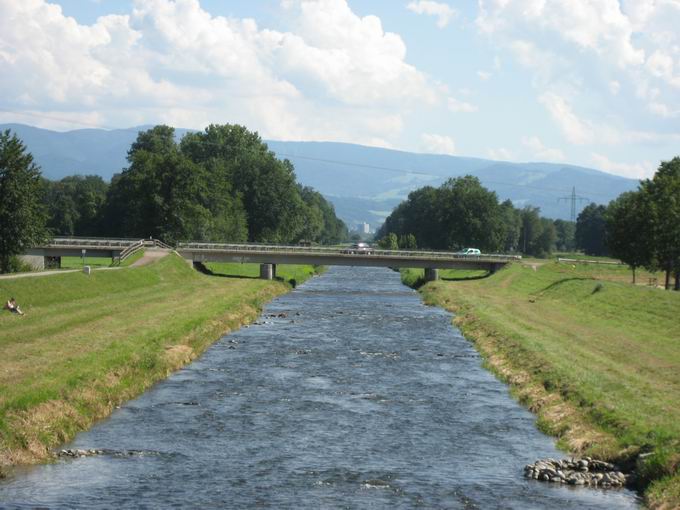 Dreisambrcke Hugstetten: Brcke Landstrae 116