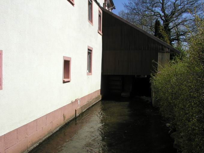 Schlossmhle Buchheim: Wasserrad