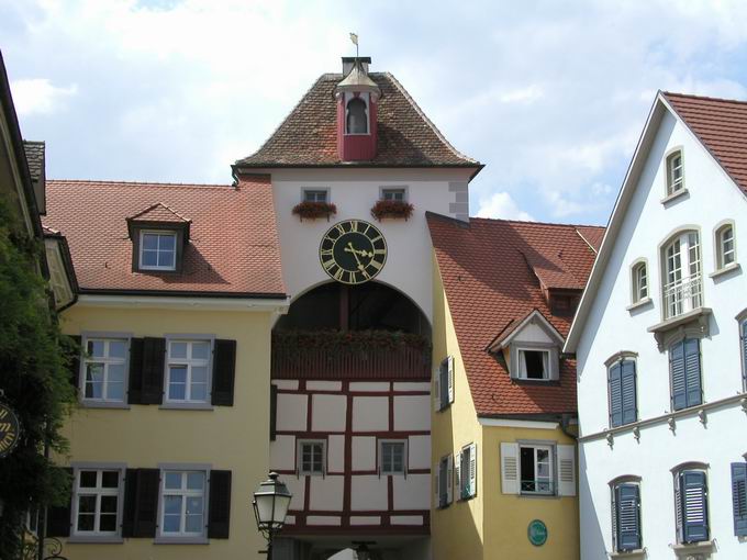 Unterstadttor Meersburg: Ostansicht