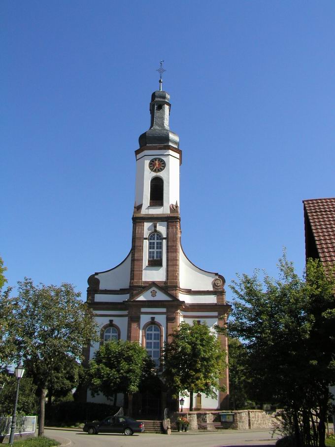 Evangelische Barockkirche in Meienheim
