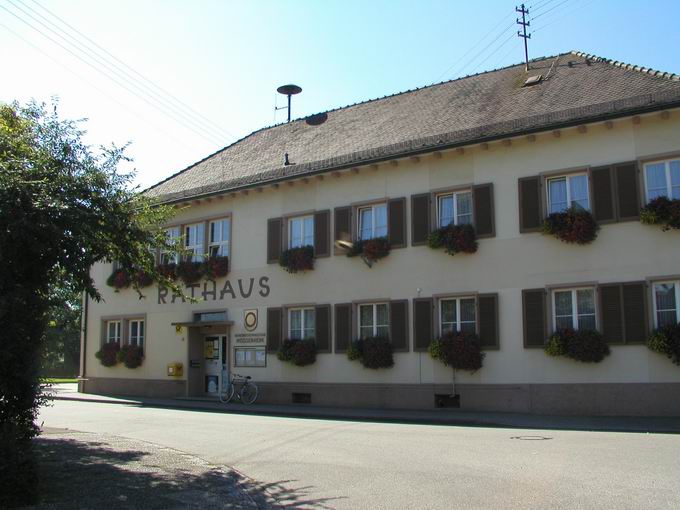 Eingang Rathaus Meienheim