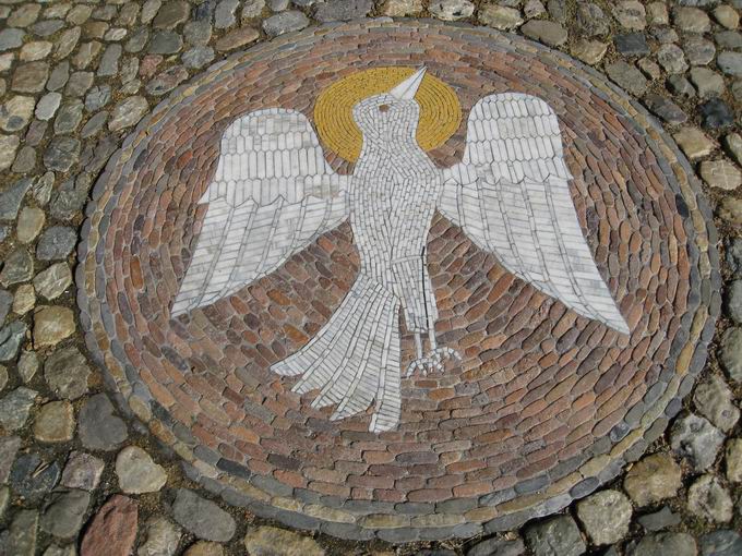 Steinmosaik Stiftungsverwaltung Jesuitenschloss Merzhausen