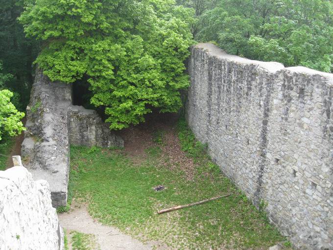 Burg Neuenfels: Aussichtspunkt Ostblick