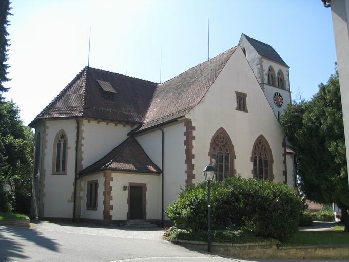 Chor Kirche St. Johannes Britzingen