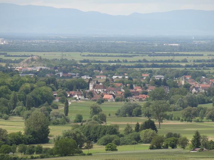 Rosenberg Zunzingen: Blick Buggingen