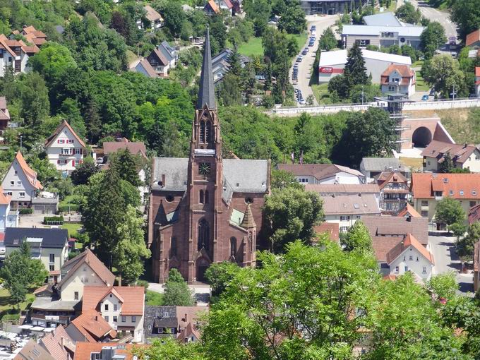 Nagold im Nordschwarzwald