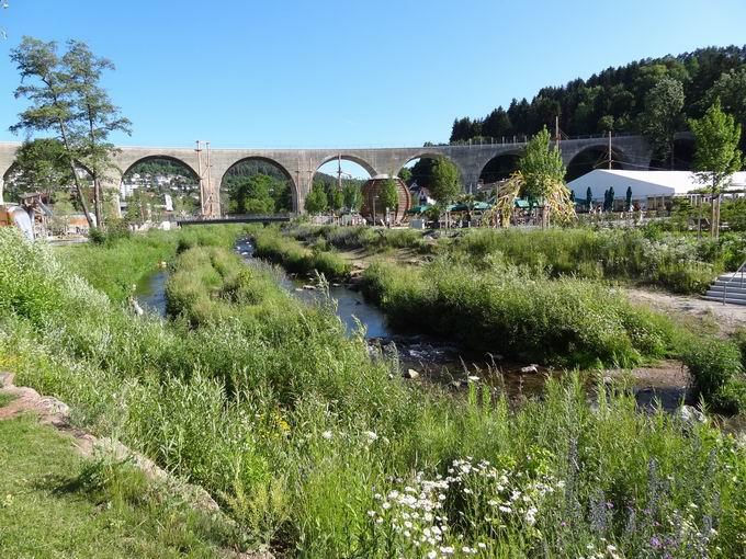 Viadukt & Waldach Landesgartenschau Nagold