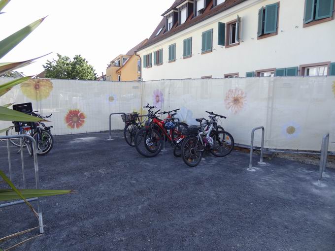 Landesgartenschau Neuenburg: Fahrradstellplatz