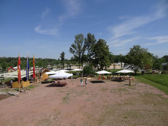 Landesgartenschau Neuenburg: Nordblick Aussichtsplattform