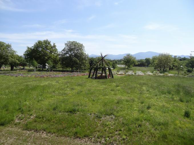 Landesgartenschau Neuenburg: Aussichtsplattform Ostblick