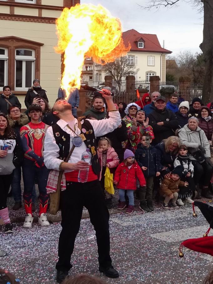 Feuerspucker Zigeunerclique Neuenburg