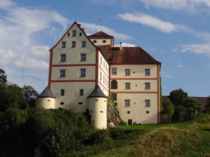 Schloss Langenstein: Nordansicht