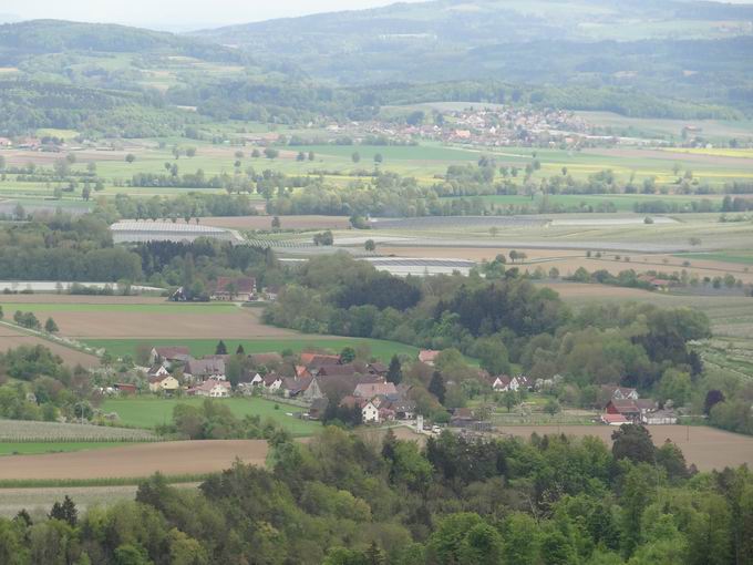 Aussichtsturm Hohenbodman: Bruckfelden