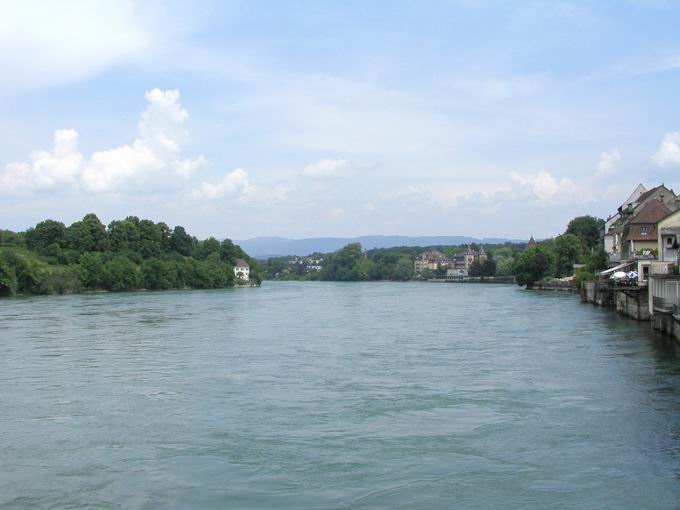 Rhein bei Rheinfelden