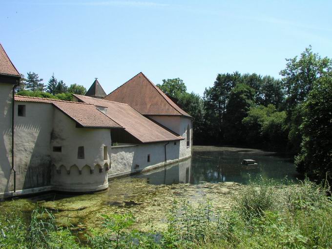 Bogenhalle Schloss Beuggen