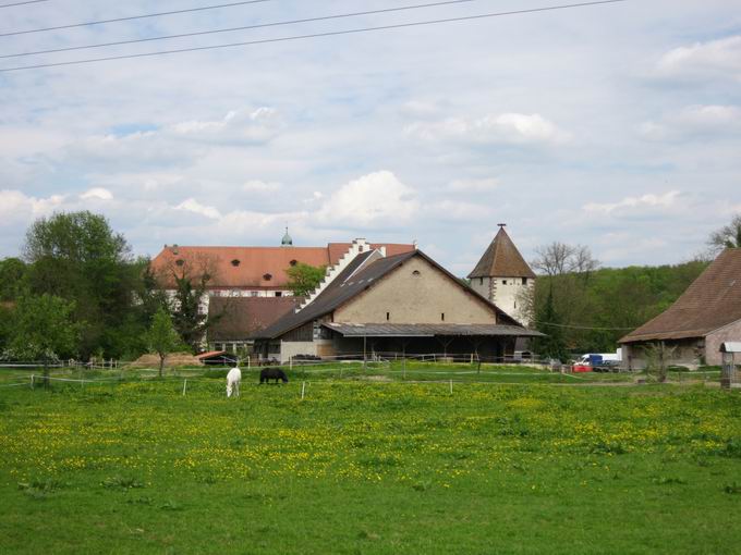 Westansicht Schloss Beuggen