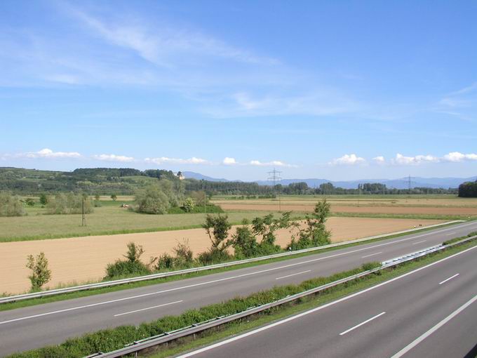 Autobahnbrcke Kenzingen-Endingen: Burg Lichteneck