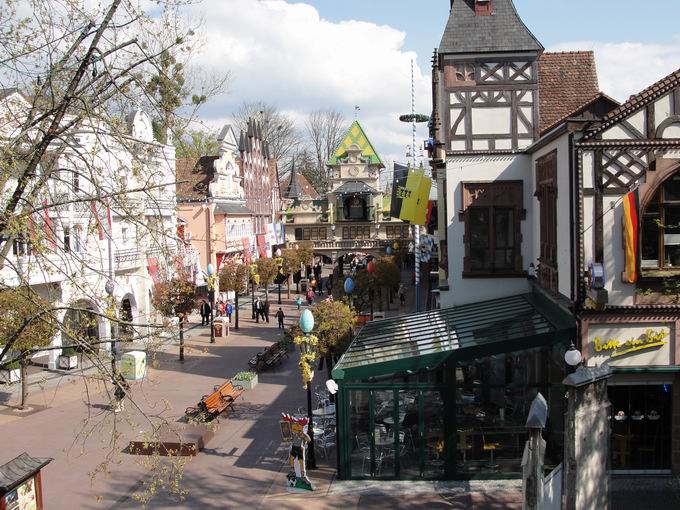 Deutsche Allee im Europapark