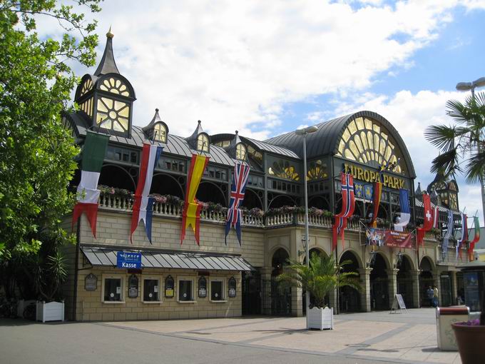 Eingangsbereich Europa-Park