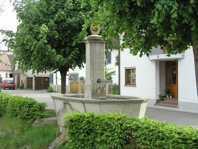 Emil Gtt Gedenkbrunnen Jechtingen