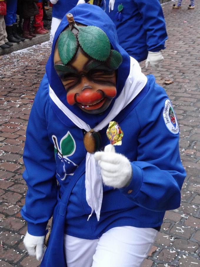 Maske Zwetschgenbacher Narrengilde